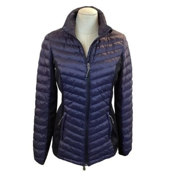 32 Degrees Heat Womens Deep Eclipse Jacket Full Zip Blue Black NWT Size XXL - Picture 4 of 15